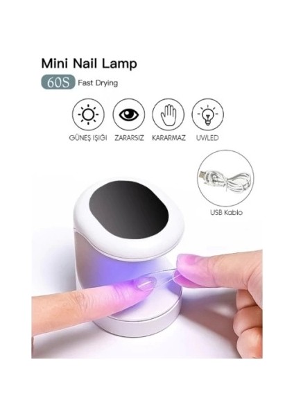 Mini Uv Tırnak Kurutucu