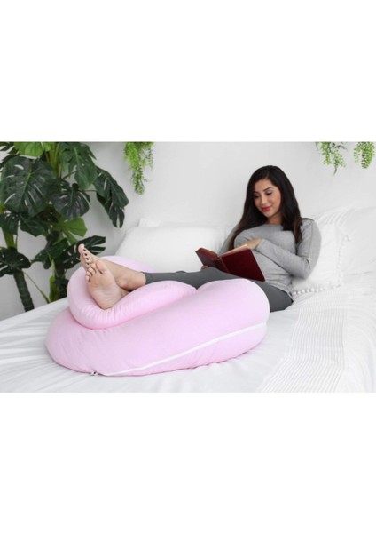 Pembe C Şekilli Tam Destekli Hamile Yastığı fiyatları