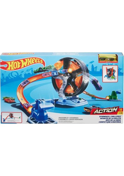 Hot Wheels Dönen Tekerlek Macerası Yarış Seti