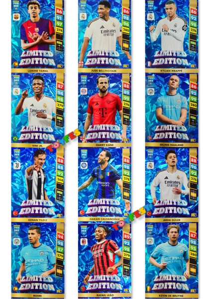 Panini Fifa 365 - 2025 Official Special Edition Premium Card Futbolcu Kartları - 2 Paket (20 Kart)