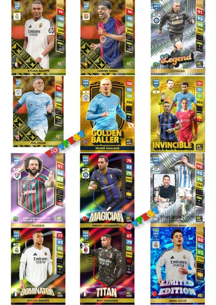 Panini Fifa 365 - 2025 Official Special Edition Premium Card Futbolcu Kartları - 2 Paket (20 Kart)