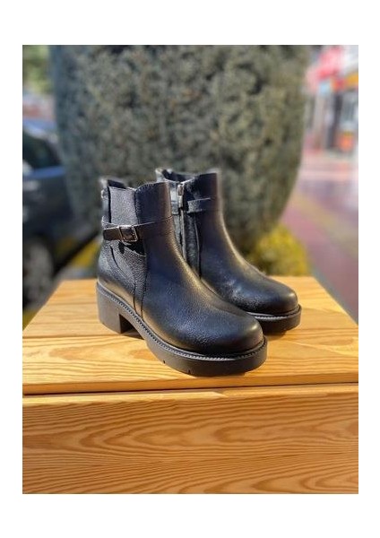 Venüs 2454604K Platform Topuk Deri Kadın Bot