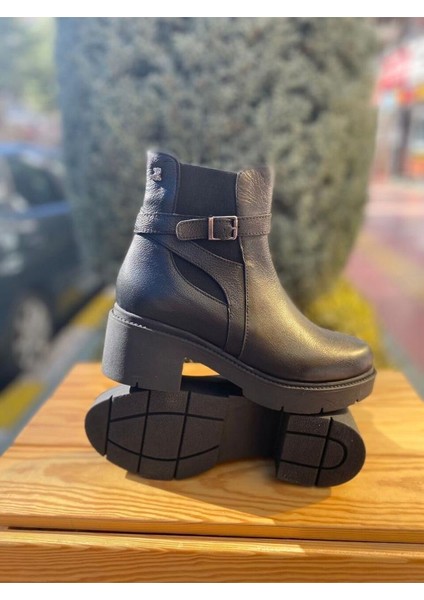 Venüs 2454604K Platform Topuk Deri Kadın Bot