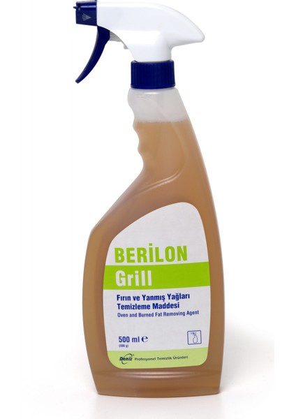 Grill Fırın ve Yanmış Yağlar Temizleme Maddesi 500ML