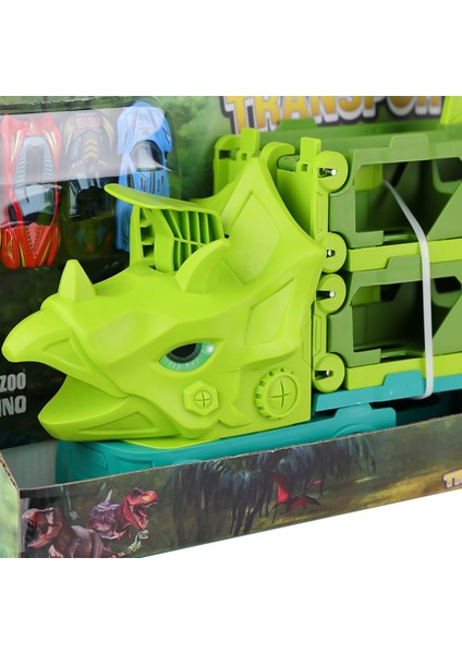 4529 Dino Transporter Yarış Pisti + 4 Araç -Sunman