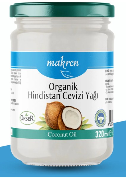 Organik Hindistan Cevizi Yağı