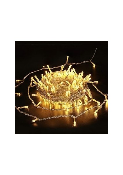 10 Metre 100 Ledli Fişli LED Işık Günışığı Dekor Lambası Yılbaşı Ağacı Işığı Organizasyon LED