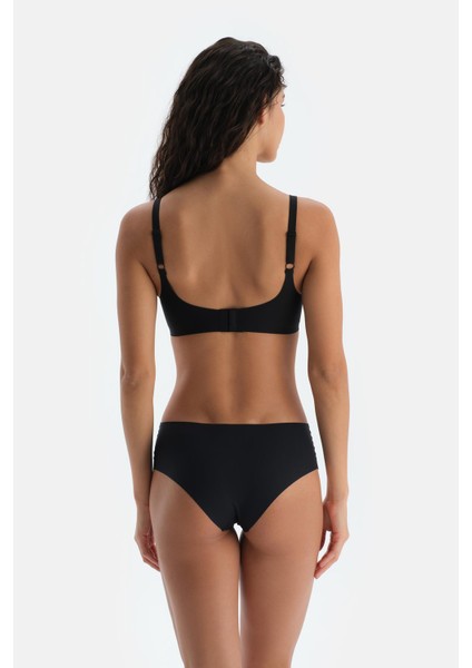 Siyah 1135KC Nıtsa Balensiz Dikişsiz Sütyen fiyatları