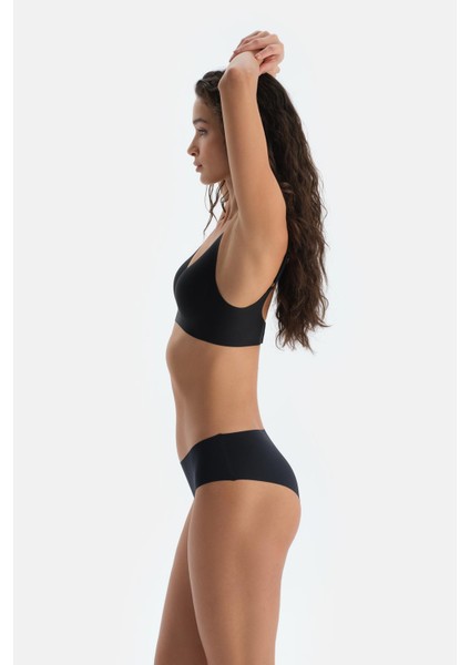 Siyah 1135KC Nıtsa Balensiz Dikişsiz Sütyen modelleri