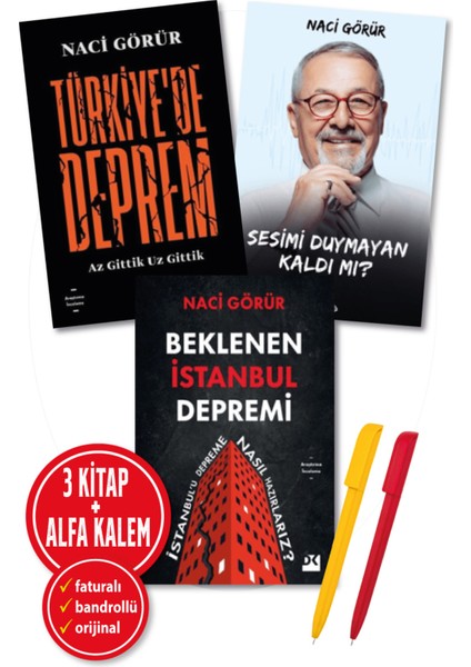 Beklenen İstanbul Depremi / Türkiye’de Deprem / Sesimi Duymayan Kaldı mı (Alfa Kalem) - Naci Görür