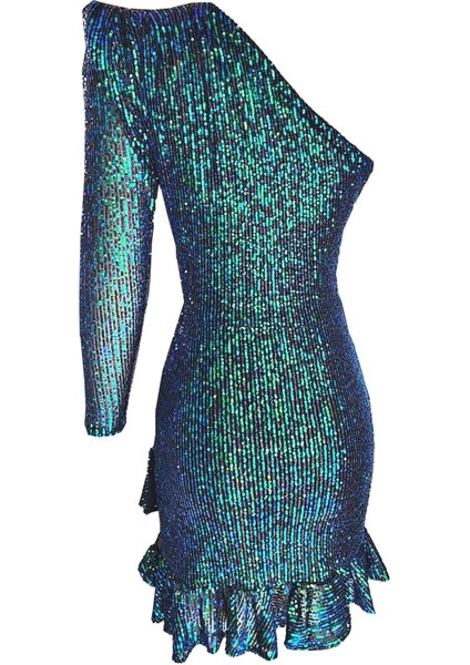 Tek Omuz Mini Elbise fırsatları