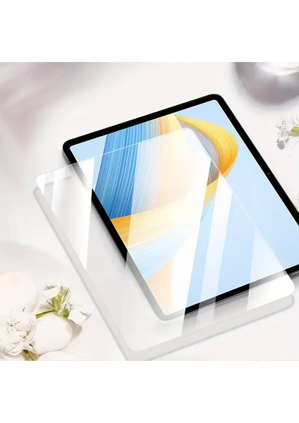 Honor Pad X8A Tablet Uyumlu Ekran Koruyucu Full Kaplayan Temperli Darbe Emici Nano Cam