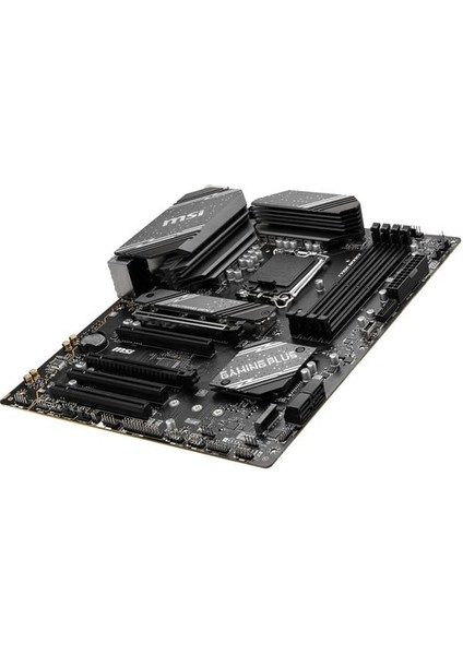 Msı B760 Gamıng Plus Wıfı Soket 1700 Ddr5 6800(OC) Pcı-E ,m.2 Usb3.2 Hdmı,dp 1x 2.5g Lan Wı-Fı 6e Atx