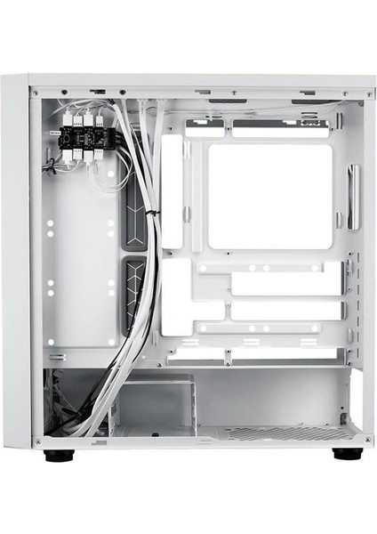 Coolermaster 600W 80+ Lıte 5 RC-MCW-L5S3-KWNA60 Gamıng Mıd-Tower Pc Kasası Beyaz
