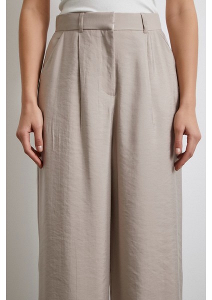 Modal Palazzo Pantolon Bej indirimleri