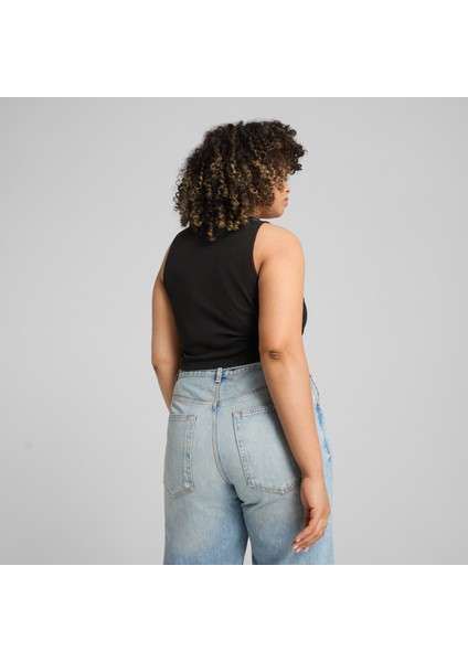 Wardrobe Ess Kadın Nervürlü Crop Üst fiyatları
