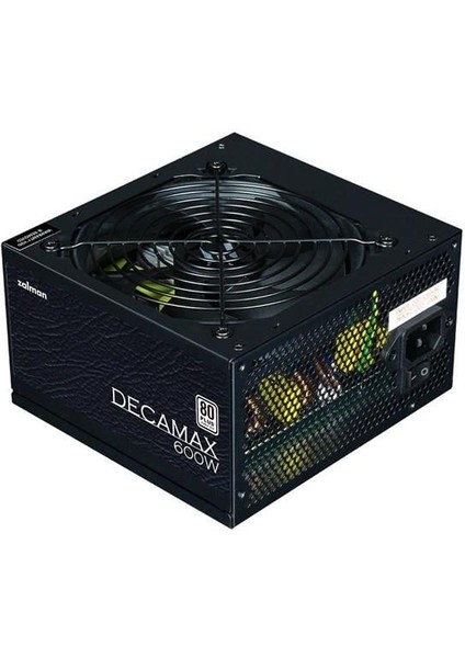 600W 80+ ZM600-LX3 (DECAMAX600W) Power Supply