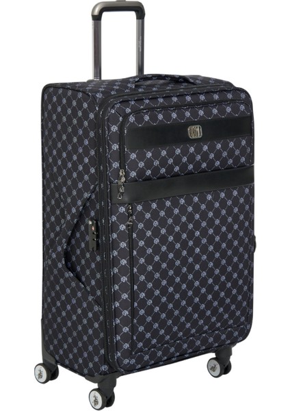 U.s. Polo. Assn. 24041-24039-24038-24040 Orta Boy Unisex Monogram Kumaş Valiz Tatil Bavul