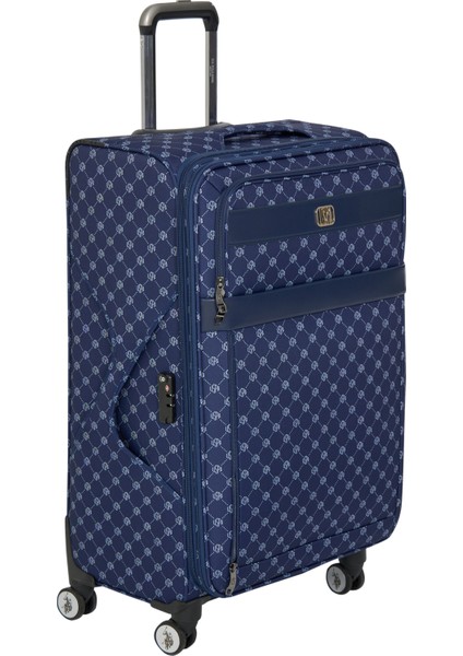 U.s. Polo. Assn. 24041-24039-24038-24040 3'lü Set Unisex Monogram Kumaş Valiz Tatil Bavul