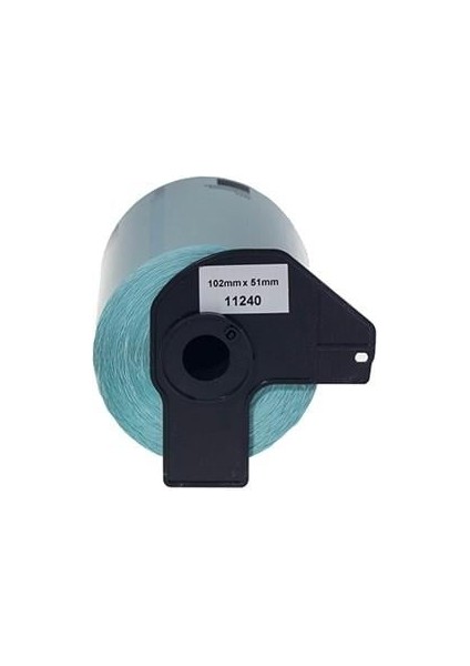 Prıntpen Brother P-Touch DK-11240 Süreklı Etıket (600 Adet/rulo) (102MM x 51MM)