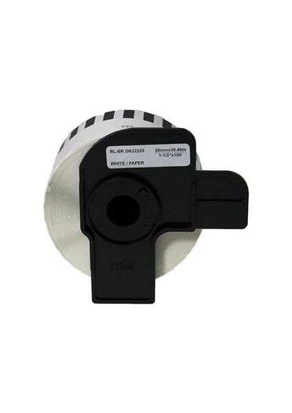 Prıntpen Brother P-Touch DK-22225 Süreklı Etıket (38MM x 30,48M)