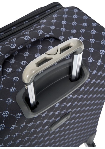 U.s. Polo. Assn. 24041-24039-24038-24040 Kabin Boy Set Unisex Monogram Kumaş Valiz Tatil Bavul