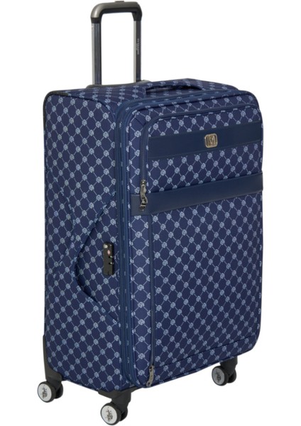 U.s. Polo. Assn. 24041-24039-24038-24040 Kabin Boy Set Unisex Monogram Kumaş Valiz Tatil Bavul