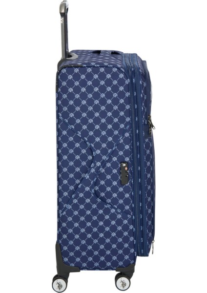 U.s. Polo. Assn. 24041-24039-24038-24040 Kabin Boy Set Unisex Monogram Kumaş Valiz Tatil Bavul