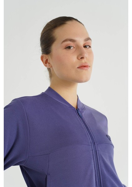 Hmlrose Zıp Jacket Mor Kadın Sweatshirt 922291-9963 modelleri