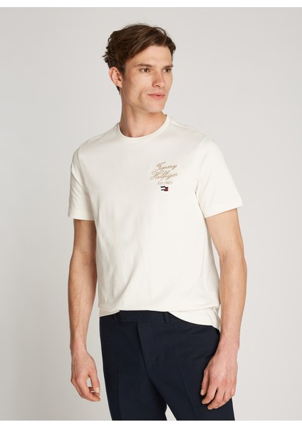 Sarı Erkek T-Shirt MW0MW38334Z00