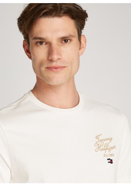 Sarı Erkek T-Shirt MW0MW38334Z00