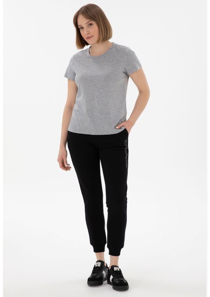 Yüksek Bel Slim Fit Siyah Kadın Pantolon PT0125