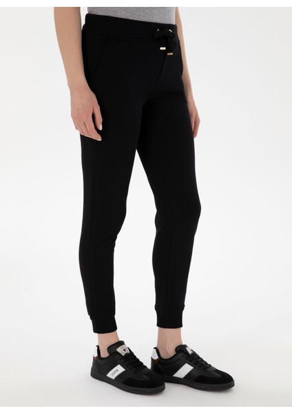 Yüksek Bel Slim Fit Siyah Kadın Pantolon PT0125 fiyatları