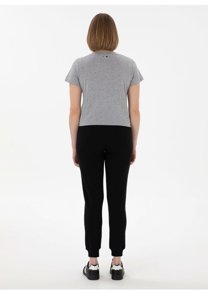 Yüksek Bel Slim Fit Siyah Kadın Pantolon PT0125 fırsatları