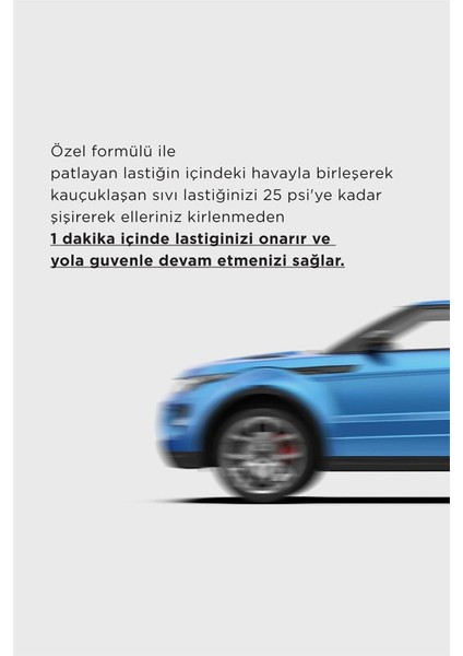 Lastik Tamir Kiti Sprey 300ML 3'lü