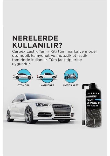 Lastik Tamir Kiti Sprey 300ML 3'lü