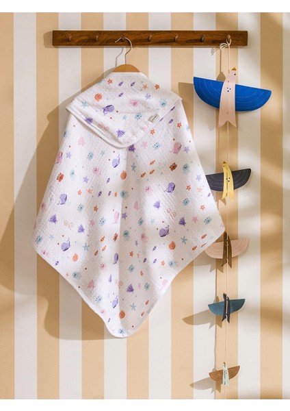 Lcw Home Baskılı Bebek Banyo Havlusu