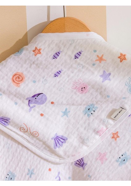 Lcw Home Baskılı Bebek Banyo Havlusu modelleri