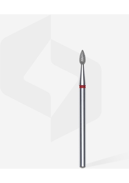 Elmas Küre Freze Kırmızı Çap 2,3 mm Çalışma Kısmı 5 mm