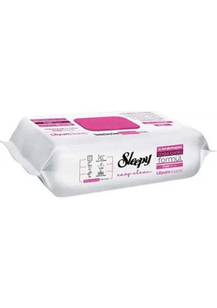 Easy Clean Lilyum Buketi Yüzey Temizlik Havlusu 100 Yaprak