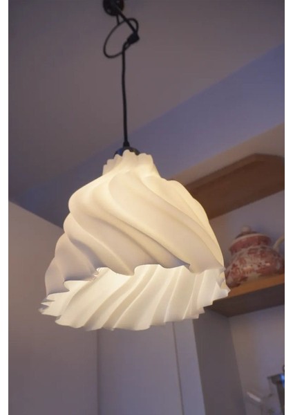 Modern Avize - 3D Baskı - Ampul Hediye