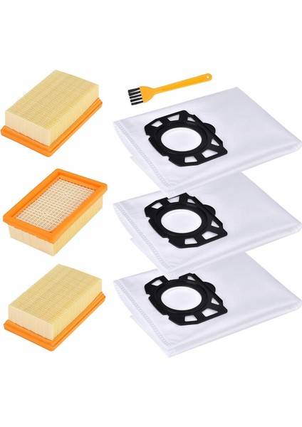 Karcher Elektrikli Süpürge Için 3 Adet FILTRE2.863-005.0 (Yurt Dışından)