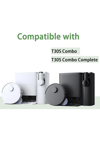 Ecovacs Deebot X2 Combo T30S Robot Süpürge Için Toz Torbaları (Yurt Dışından)