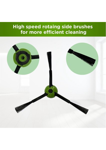 Irobot Roomba Combo J5 Silindir Yan Fırça Filtre Toz Torbası Için 19 Adet (Yurt Dışından)