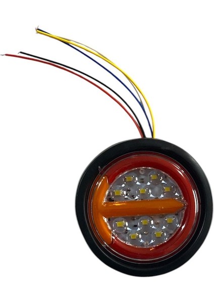 Hamburger Stop Lambası Full Ledli Tır Kamyon Dorse 12-24V 1 Adet