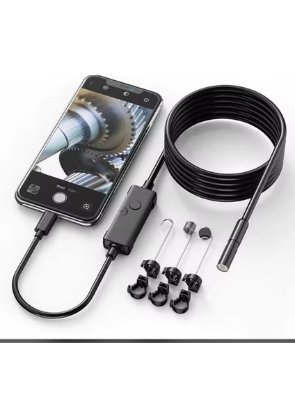 Rs Endoskop Kamera Android Uyumlu 5mt & 10MT