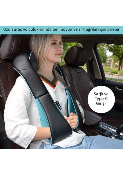 Şarjlı Shiatsu Masaj Aleti