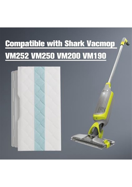 10 Adet Tek Kullanımlık Paspas Shark VM255 QM250 VM190 Pro Paspas Pedleri Yedekleri (Yurt Dışından) fırsatları