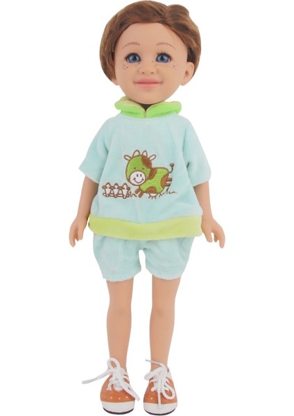 35CM Bebek Ebeveyn-Çocuk Interaktif Oyuncak Sevimli Giydirme Bebek Erkek Kız Bebek (Yurt Dışından)