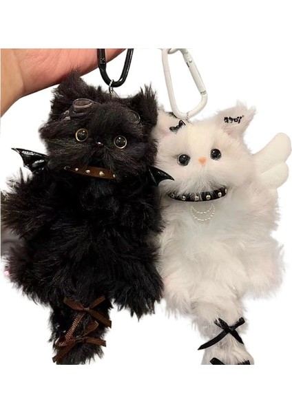Sevimli Kedi Yavrusu El Yapımı Dıy Çanta Kolye Dekorasyonu (Yurt Dışından)